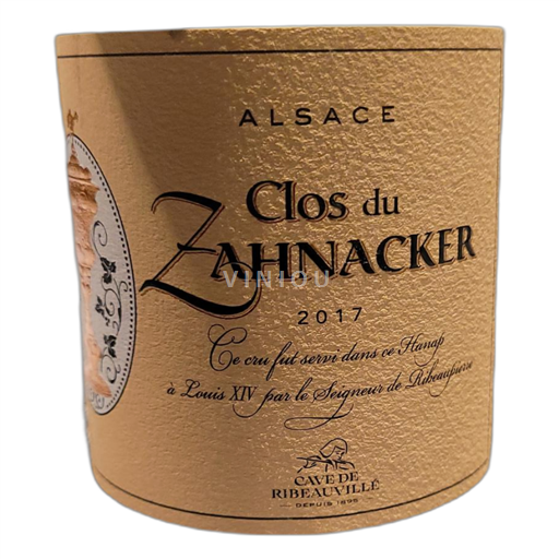 Alsazia Alsazia Grand Cru Cave de Ribeauvillé Clos de Zahnacker 2017