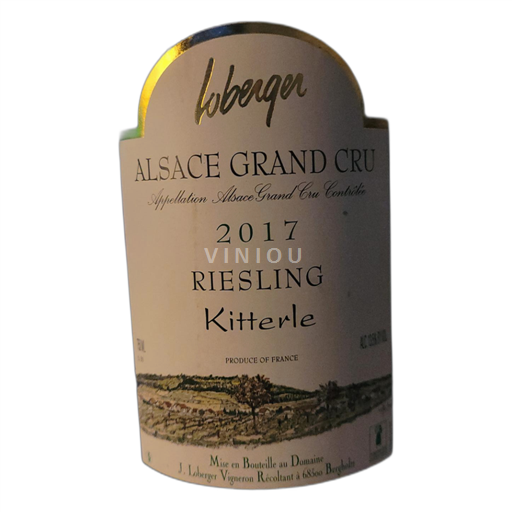 Alzacija Alsace Grand Cru J. Loberger Grand Cru Kitterlé 2017