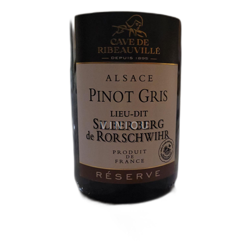 Alsazia Pinot grigio Cave de Ribeauvillé Lieu dit Silberberg 2022
