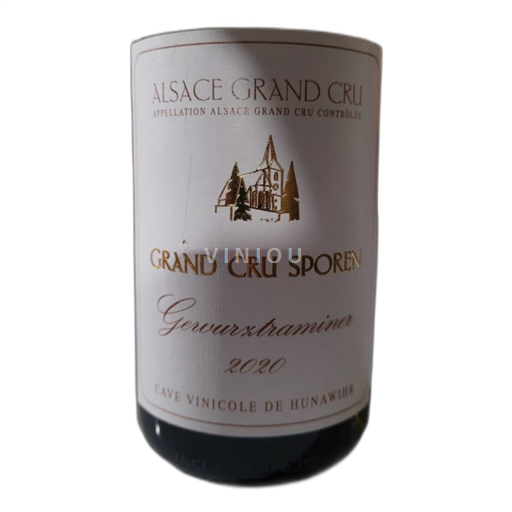 Alsace Alsace Grand Cru Cave Vinicole de Hunawihr Grand Cru Sporen 2020