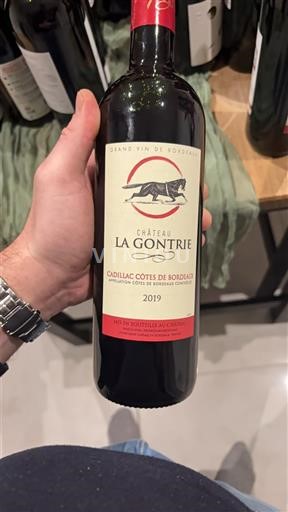 Bordeaux Cadillac-côtes-de-bordeaux Château La Gontrie 2019