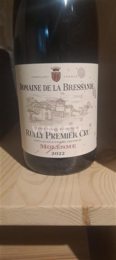 Burgundsko Rully Premier Cru Domaine La Bressande Moloyme 2022
