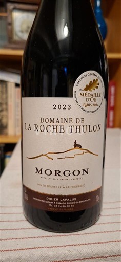 Beaujolais Morgon Domaine La Roche Thulon 2023