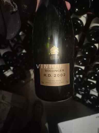 Champagne Bollinger R.D. 2002