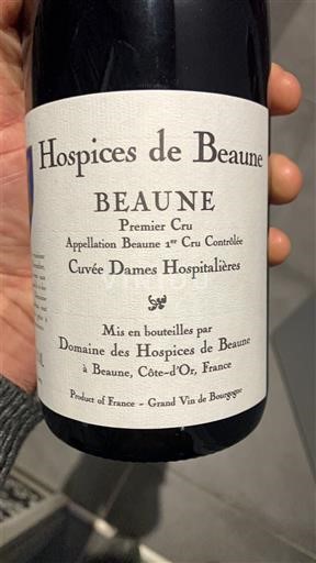 Vine Rouge sec Dames Hospitalières Hospices de Beaune 2023 Frankrig Bourgogne Beaune AOC Premier Cru