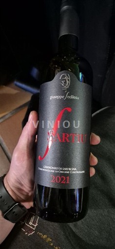 Cerdeña Cannonau de Cerdeña Giuseppe Sedilesu Sartiu 2021
