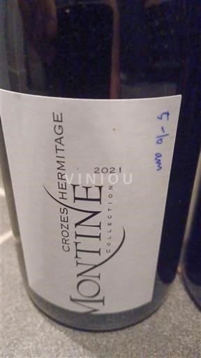 Thung lũng Rhône Crozes-hermitage Domaine Montine Collection 2021