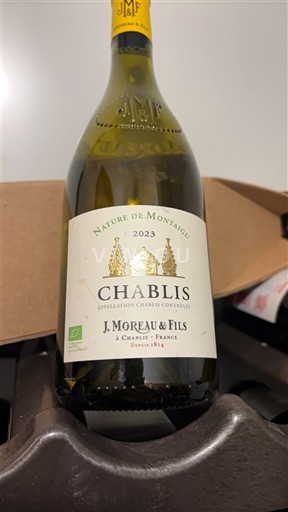 Burgund Chablis J. Moreau & Fils Nature de Montaigu 2023