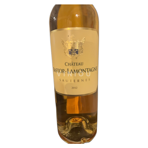 Bordeaux Sauternes Château Bastor Lamontagne 2012