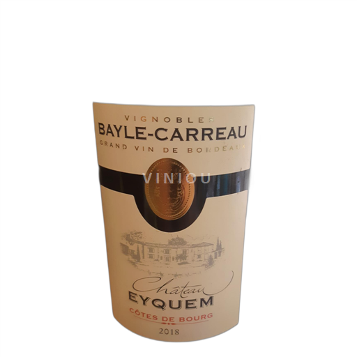 Burdeos Côtes-de-bourg Bayle Carreau Eyquem 2018 2018