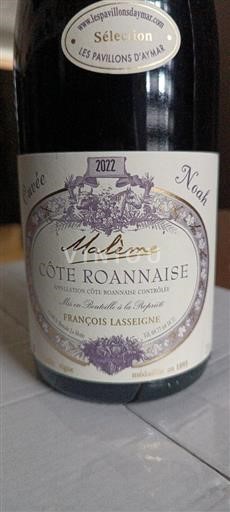 Thung lũng sông Loire Côte-roannaise François Lasseigne Malème 2022