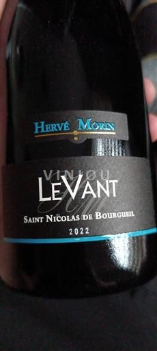 Thung lũng sông Loire Saint-Nicolas-De-Bourgueil Hervé Morin Levant 2022