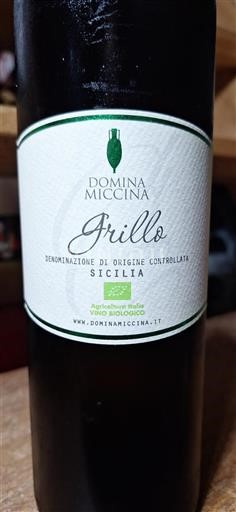 Sicily Not Specified Domina Miccina Grillo 2023