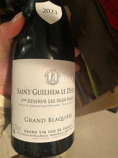 Linguadoca e Rossiglione Saint-Guilhem-le-Désert Grand Blaquiere 1ère Réserve Les Silex Fumés 2023