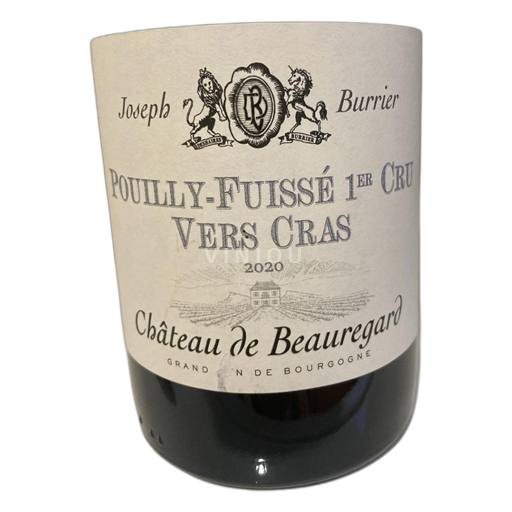 Borgoña Pouilly-fuissé Château de Beauregard Vers Cras 2020