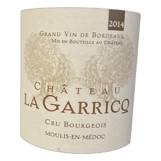 Bordeaux Moulis-en-Médoc Château La Garricq 2014