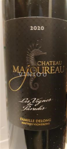 Bordeaux Premières-côtes-de-bordeaux Château Majureau Les Vignes de Paradis 2020