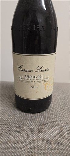 Piedmont Wines Barolo Cascina Luisin Leon 2004