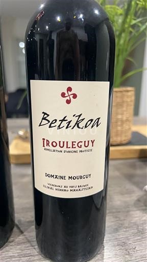 Sudoeste Irouléguy Domaine Mourguy Betikoa 2018