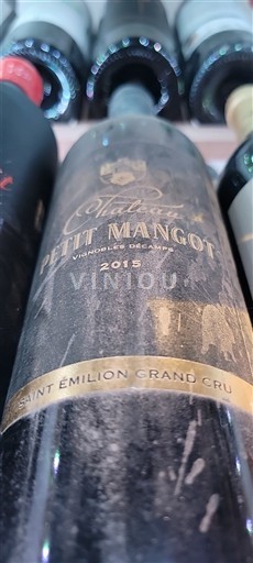 Bordeaux Saint-Émilion Grand Cru Grand Cru Château Petit Mangot 2015