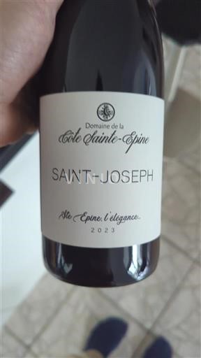 Thung lũng Rhône Saint-Joseph Domaine La Côte Sainte-Epine Ste. Epine, l'élégance 2023