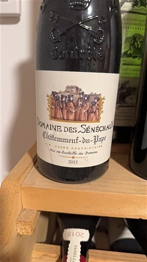 Rona dolina Châteauneuf-du-Pape Domaine Des Sénéchaux 2011