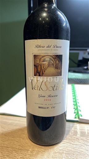 Castilien og León Ribera del Duero ValSotillo Gran Reserva 2014