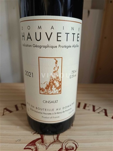 Alpes và các vùng Rhodanien Alpilles Domaine Hauvette Cinsault 2021