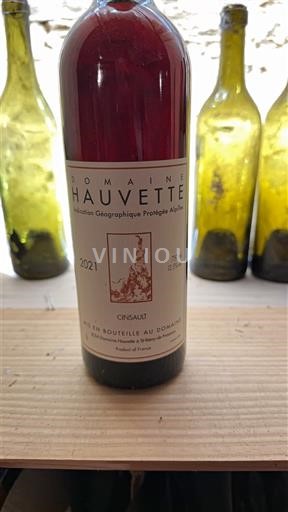 Alpes và các vùng Rhodanien Alpilles Domaine Hauvette Cinsault 2021
