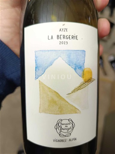 Alpen en Rhônevallei Vins des Allobroges Domaine Gringet La Bergerie 2023