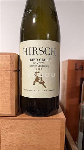 Viner Blanc sec Ried Grub 1ÖTW Hirsch 2020 Österrike Niederösterreich Kamptal DAC