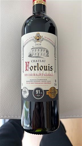 Burdeos Montagne-Saint-Émilion Château Porlouis 2020