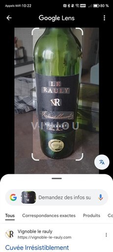 Sud-Ovest Bergerac Vignoble Le Rauly Irrésistiblement Senza annata