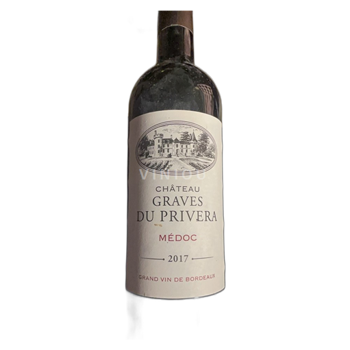 Bordeaux Médoc Château Graves du Privéra Grand vin de bordeaux 2017