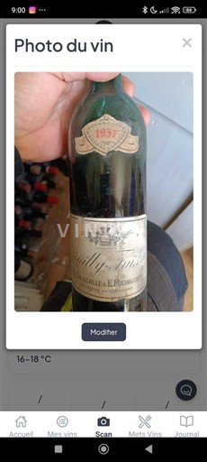 Údolí Loiry Pouilly-fumé Rosalie & E. Morlot 1937