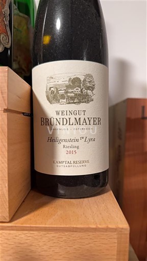 Hạ Áo Kamptal DAC Weingut Bründlmayer Heiligenstein Lyra 2015