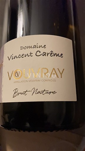 Thung lũng sông Loire Vouvray Vincent Careme Brut Nature Không niên vụ