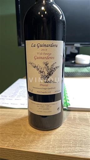 Katalonien Priorat Guinarderes La Guinardera 2018