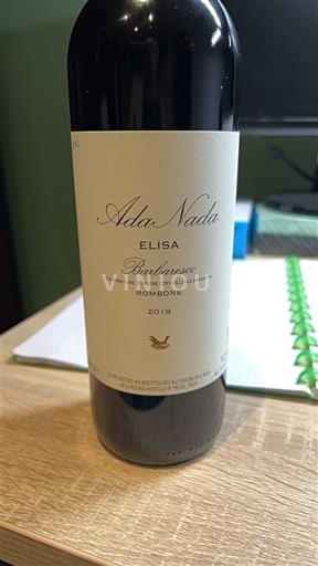 Piemonte Barbaresco Ada Nada Elisa Rombone 2019