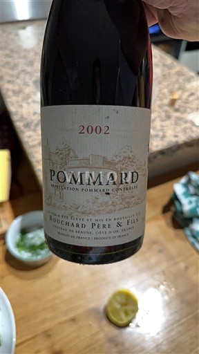 Borgoña Pommard Bouchard Père & Fils 2002