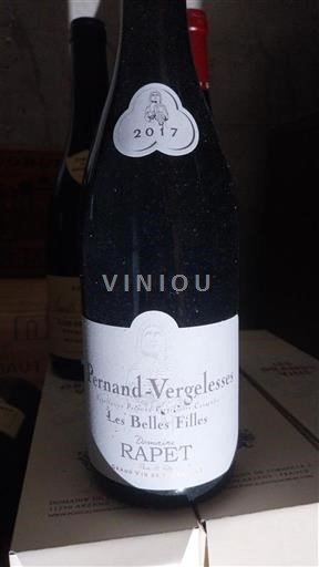 Bourgondië Pernand-Vergelesses Domaine Rapet les belles filles 2017