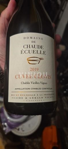 Burgundsko Chablis Domaine Chaude Écuelle Clovis 2019