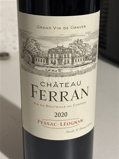 Bordeaux Pessac-Léognan Ferran 2020