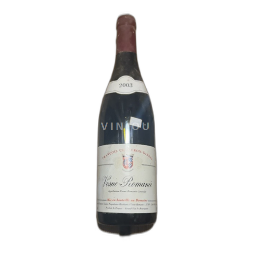 Bourgogne Vosne-romanée François Confuron-Gindre 2003