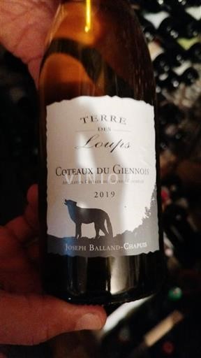 Loiredalen Coteaux-du-giennois Joseph Balland-Chapuis Terre des Loups 2019