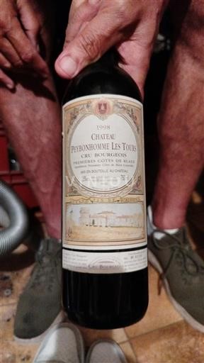 Bordeaux Ikke specificeret Cru Bourgeois Château Pey-Bonhomme Les Tours 1998