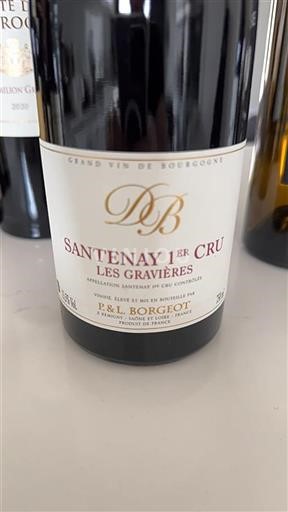 Bourgondië Santenay Premier Cru P&L Borgeot Les Gravières 2020
