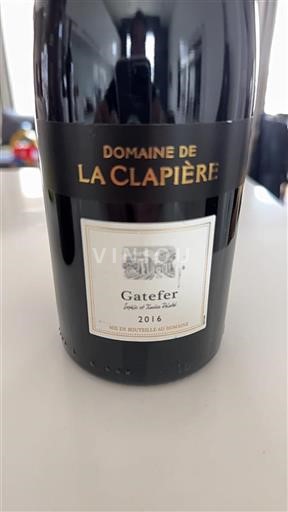Linguadoca Non specificato Domaine La Clapière Gatefer 2016