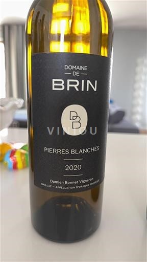 Sydvestfrankrig Gaillac Domaine Brin Pierres Blanches 2020