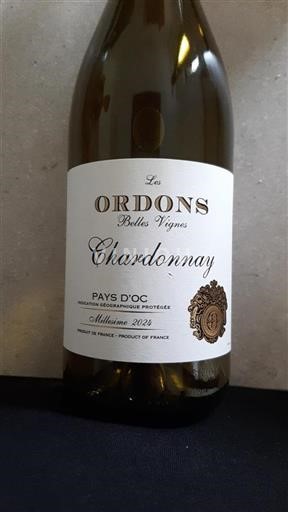 Languedoc in Roussillon Pays d'Oc Les Ordons Belles Vignes 2024